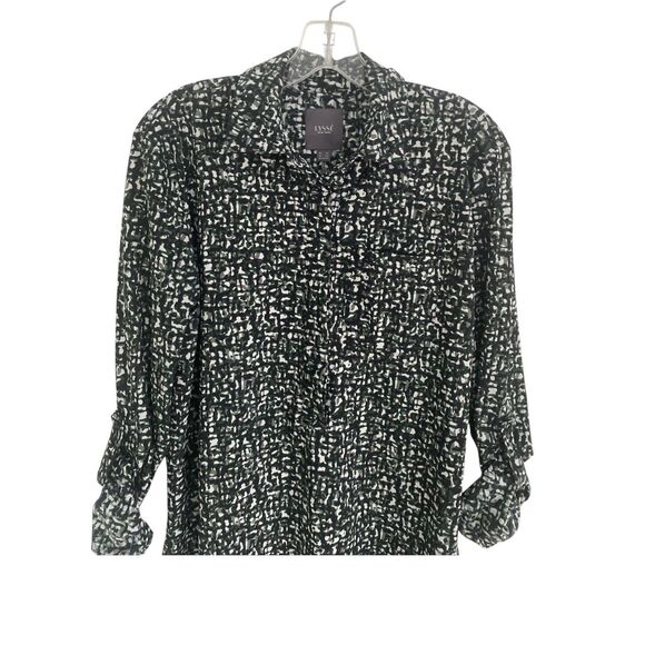 Lysse  Wren Halfway Button Up Shirt Sz XS oversized - Picture 7 of 7
